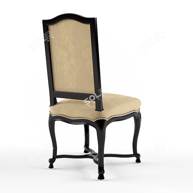 Regence Chair: Classic Elegance. 3D model image 2