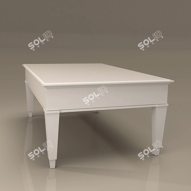 Modern Classic Coffee Table 3D model image 3