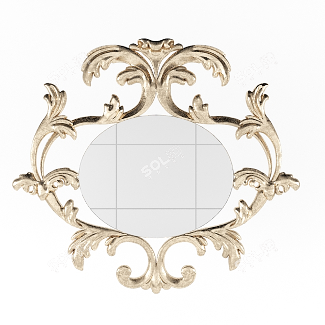 Elegant Reflection: Christopher Guy Mirror 3D model image 1