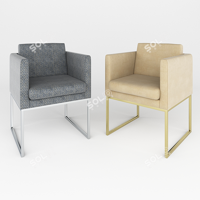 Title: Homemotions Chair 3: Ultimate Comfort 3D model image 1