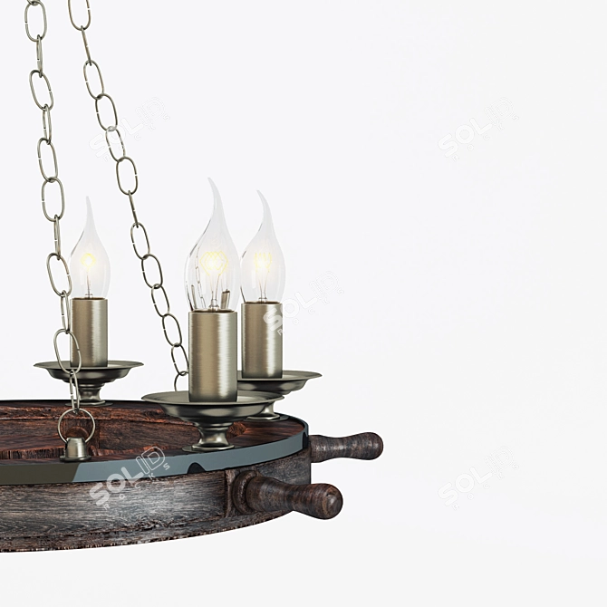 Maytoni Frigate Elegant Chandelier - ARM624-06-R 3D model image 2