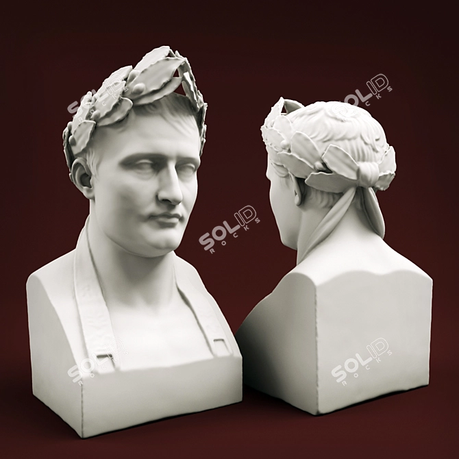 Napoleon Bust Replica - High-quality 3D model image 1