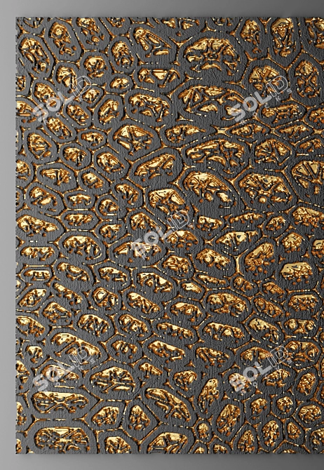 3D Wall Panel: Modern Decor 3D model image 2