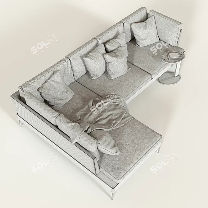 Elevate your comfort with Flexform 3D model image 3