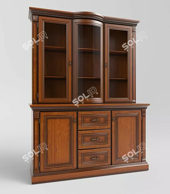 Italian Classic Furniture - Venezia Ciliegio 3D model image 1