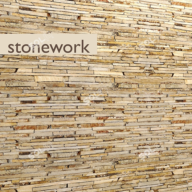 StoneCraft: Quality Masonry Solution 3D model image 1