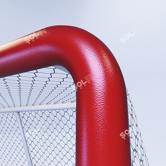 Title: Portable Hockey Gates: Max, Obj, Fbx 3D model image 2