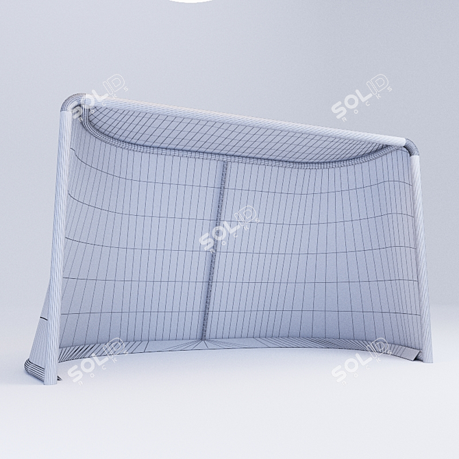 Title: Portable Hockey Gates: Max, Obj, Fbx 3D model image 3