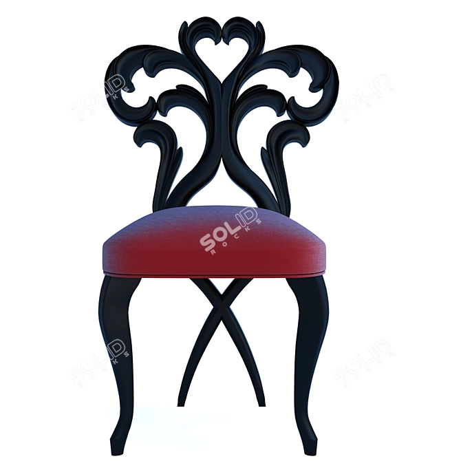 Elegant "Panache" Chair by Christopher Guy 3D model image 1