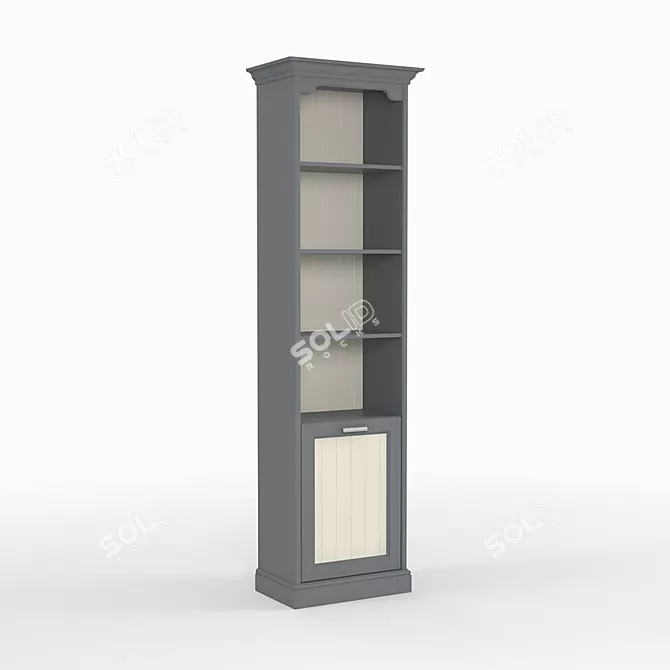 Teddy TSL-1- Perfect Space-Saving Rack 3D model image 1