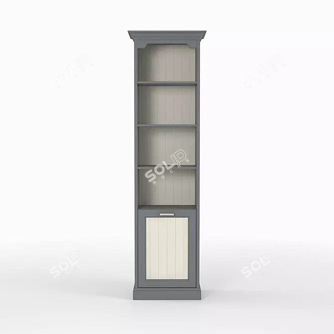 Teddy TSL-1- Perfect Space-Saving Rack 3D model image 2