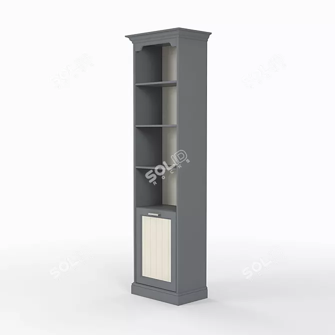 Teddy TSL-1- Perfect Space-Saving Rack 3D model image 3