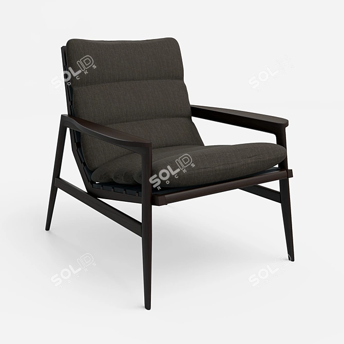 Ipanema Chair: Modern Elegance for Your Home 3D model image 1