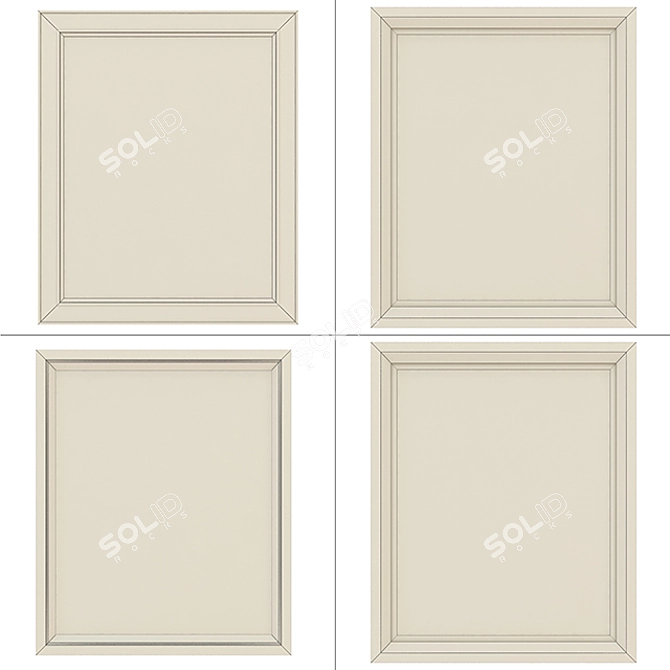 Wild Meadow Flowers 3D Model 3D model image 3