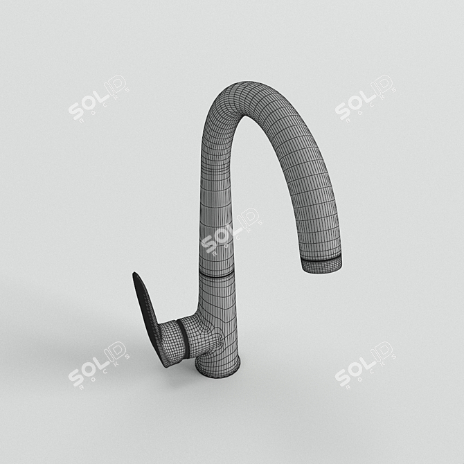 Versatile 3D Faucet Collection 3D model image 3