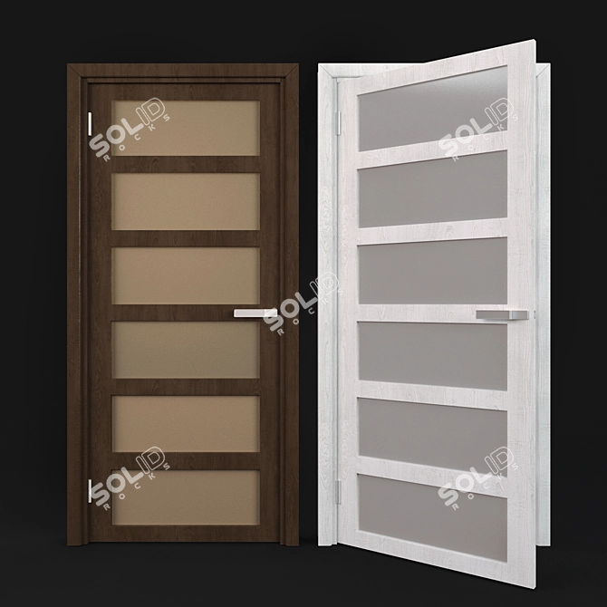 Kalipso Woodok - Elegant Wood Doors! 3D model image 1