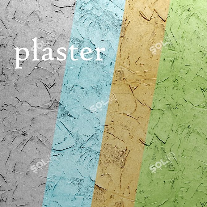 Premium Plaster for Smooth Surfaces 3D model image 1