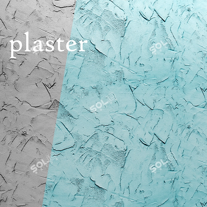 Premium Plaster for Smooth Surfaces 3D model image 2