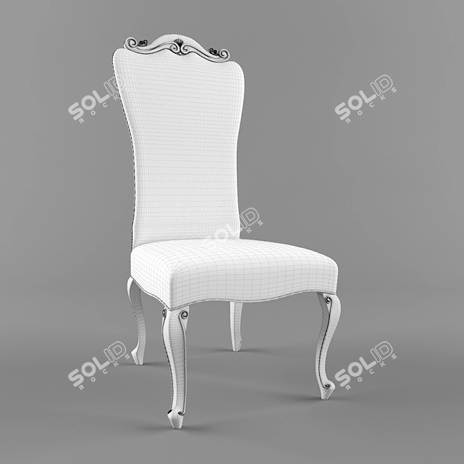 Grazia Chair - Stylish and Comfortable 3D model image 2