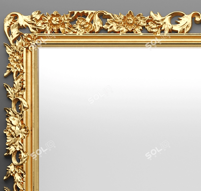 Reflect - Classic Wall Mirror 3D model image 2