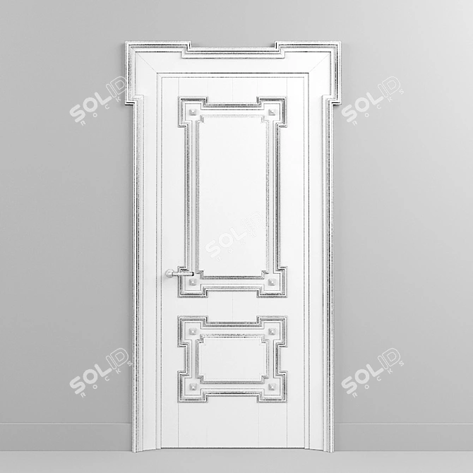 Bolshoi New Design Wooden Door 3D model image 3