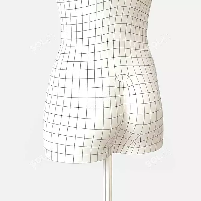 Tailor's Mannequin: Sleek and Versatile 3D model image 3