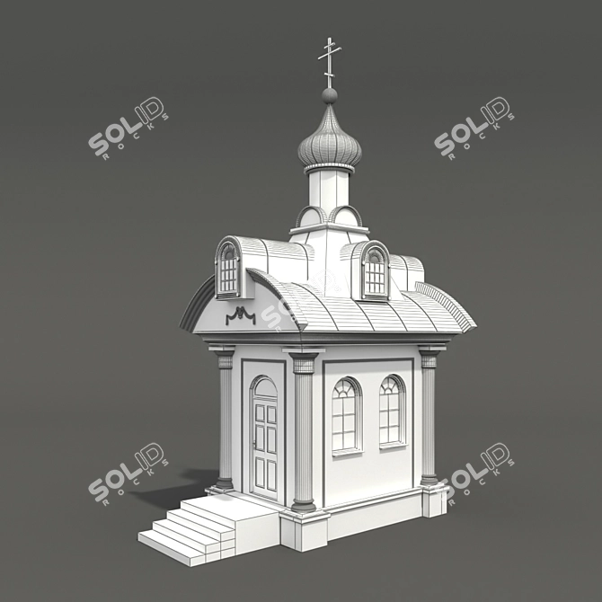 Sacred Water Chapel 3D model image 3