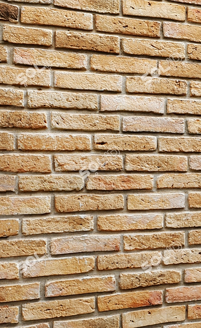 Crafted Brickwork: Superior Quality 3D model image 2