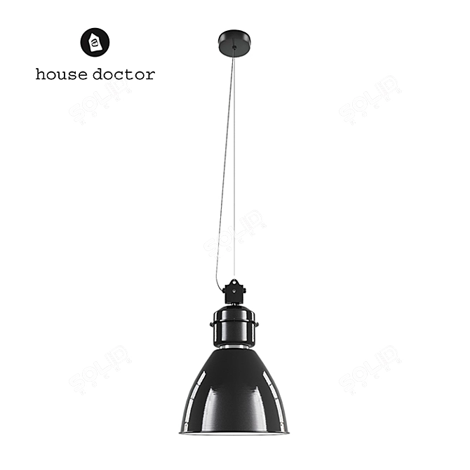 Scandinavian House Doctor Pendant Lamp 3D model image 1