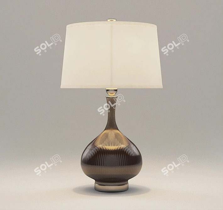 Elegant Irpina Vase 3D model image 1