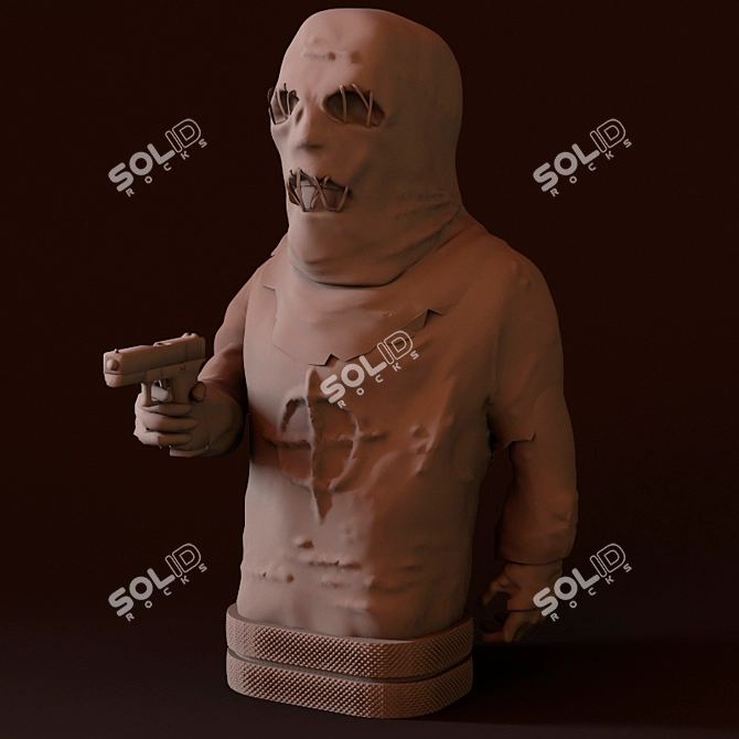 Zodiac Killer Puzzle 3D model image 1