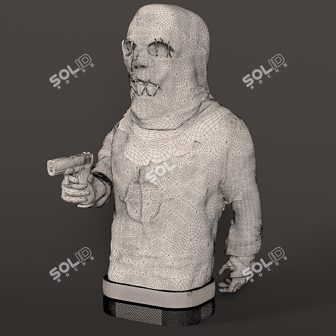 Zodiac Killer Puzzle 3D model image 2