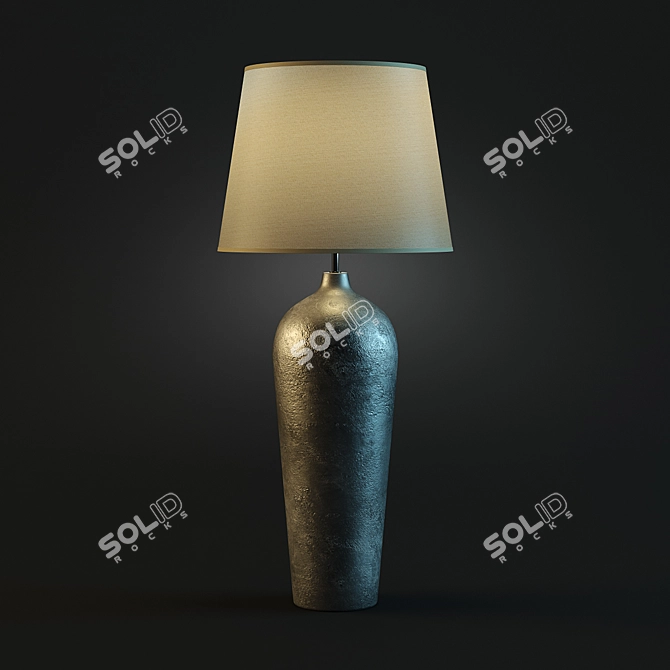 Elegant Farol Table Lamp 3D model image 3