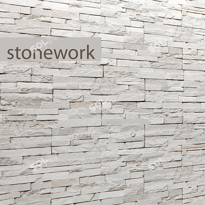 StoneCraft: Precise Masonry Solution 3D model image 1