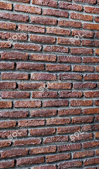 Brickwork: Solid & Reliable 3D model image 2