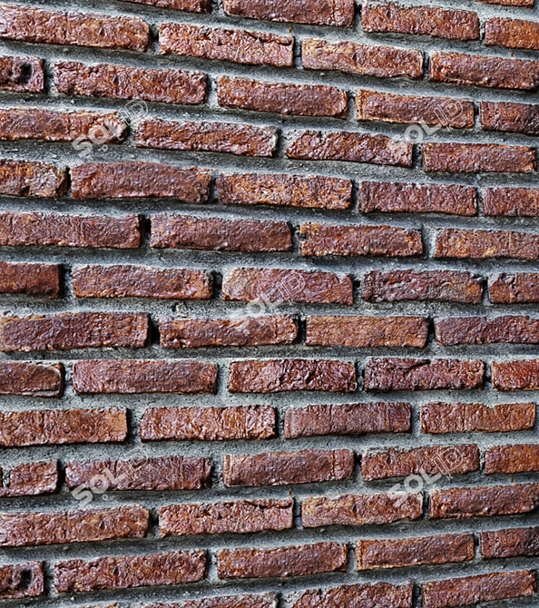 Brickwork: Solid & Reliable 3D model image 3