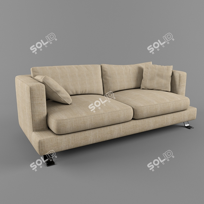 Modern BM Style PRINCIPINA Sofa 3D model image 2