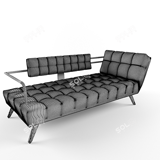 Modern Couch: Ultimate Comfort 3D model image 2