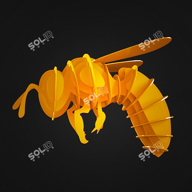 BuzzFrame: Honeycomb Frame Kit 3D model image 1