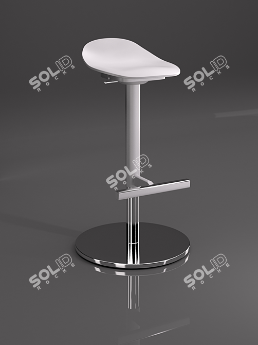 Title: Versatile JAN-INGE Stools 3D model image 2