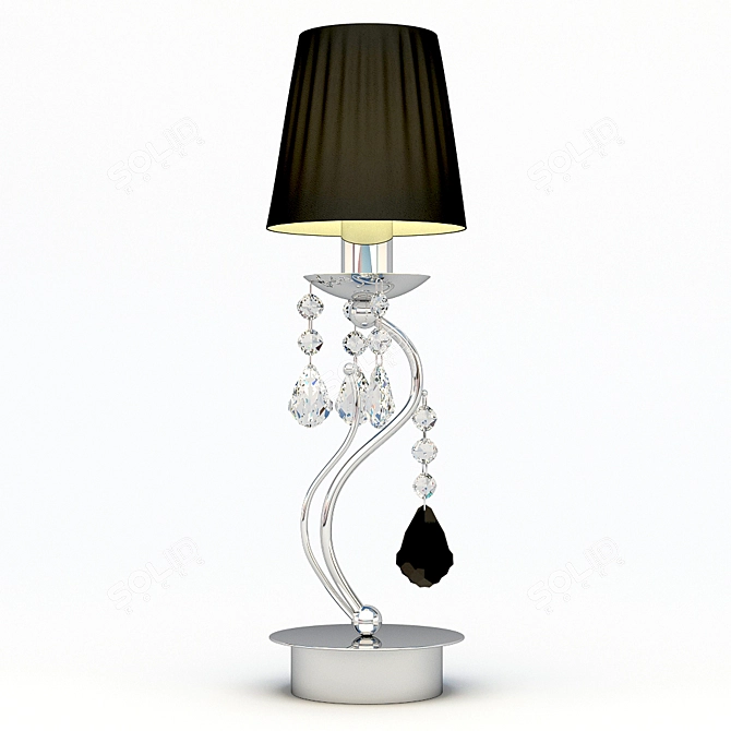 Elegant Vittoriana Table Lamp 3D model image 2