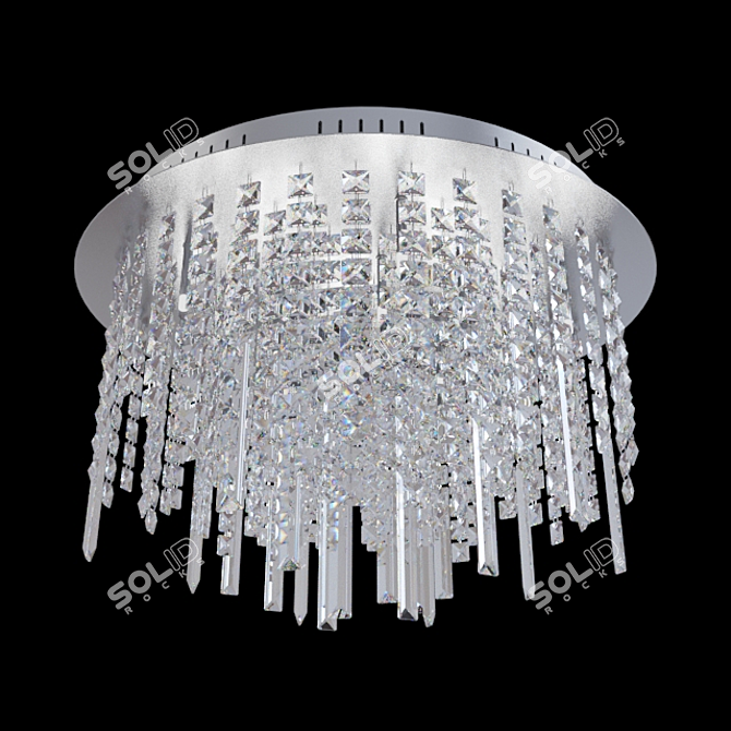 Odeon Light Lola 2231: Elegant Chandelier 3D model image 1