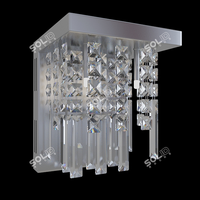 Lola 2231/2W Sconce: Elegant Illumination 3D model image 1