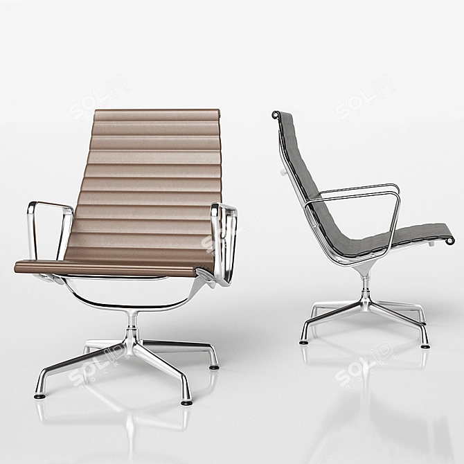 Aluminium Chair EA 115

Title: Sleek and Stylish Aluminium Chair 3D model image 1