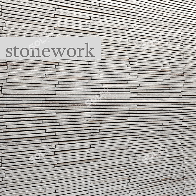 StoneWorks: Quality Masonry Tools 3D model image 1