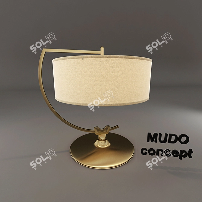 Illuminaté 3D Max Lamp 3D model image 1