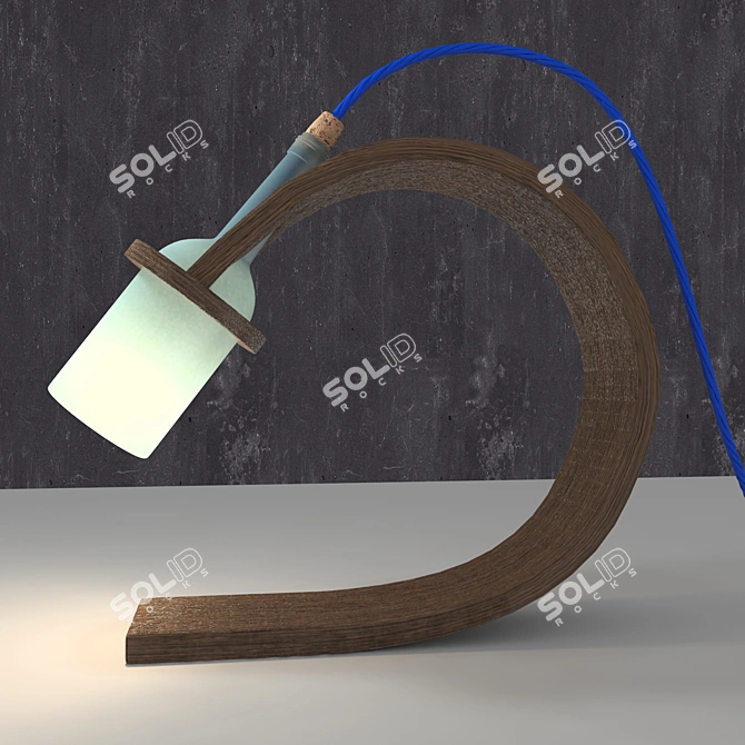 Elegant Max Ashford Table Lamp 3D model image 1