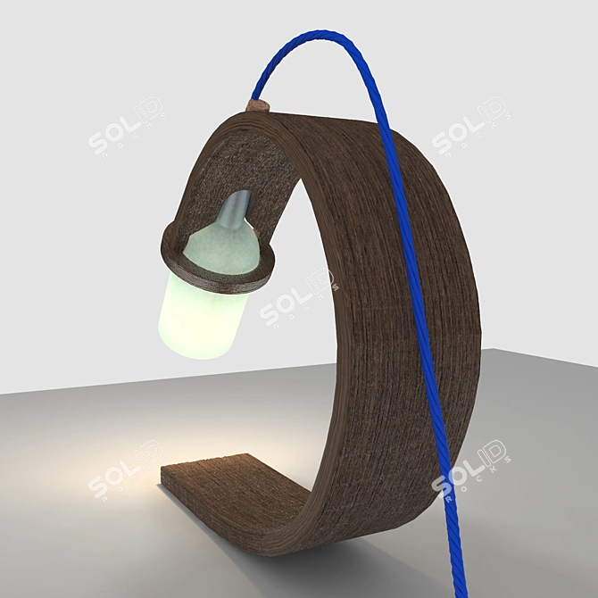 Elegant Max Ashford Table Lamp 3D model image 3