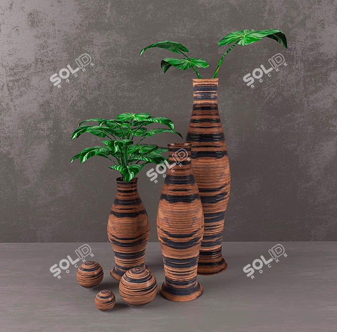 Title: Elegant Décor Set 3D model image 3