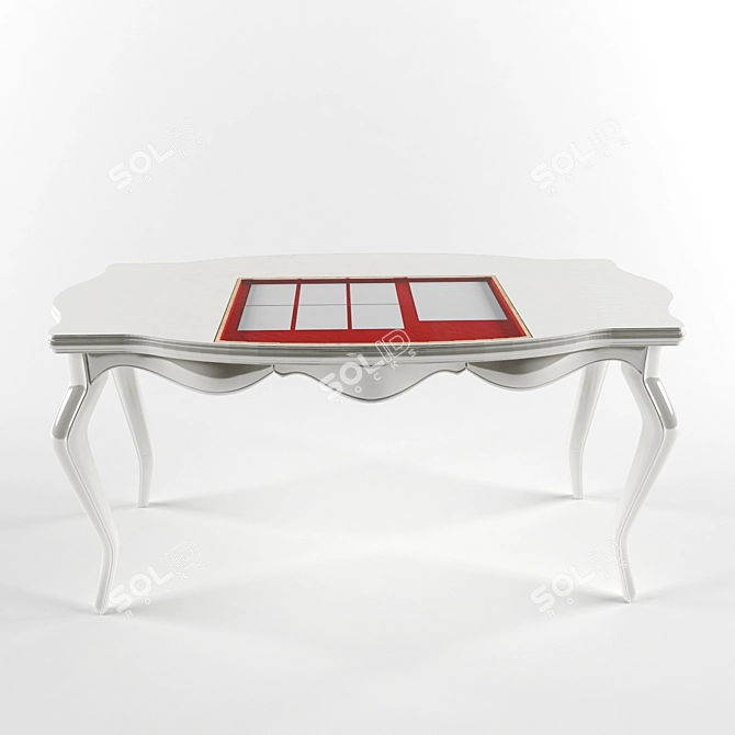 Modern Office Desk 99 3D model image 1